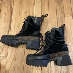 Louis Vuitton Laureate Combat Boots